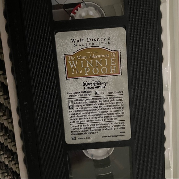 ELMOPALOOZA!!! Vintage VHS Lot of 4 Tapes Elmo Sesame Street and Winnie  Pooh - Picture 8 of 10